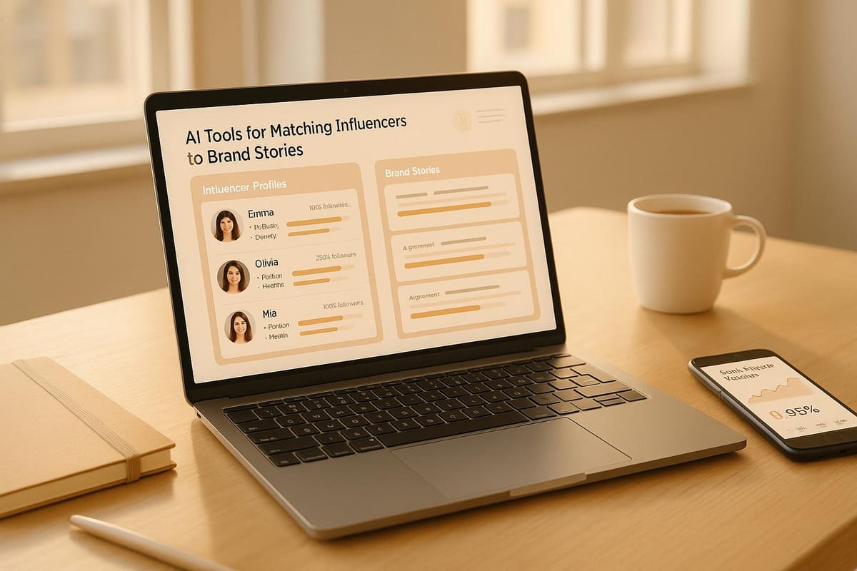 AI Tools for Matching Influencers to Brand Stories
