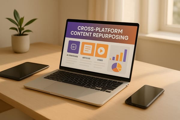 Cross-Platform Content Repurposing: AI Strategies