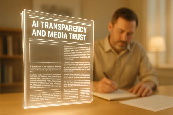 Research: AI Transparency and Media Trust