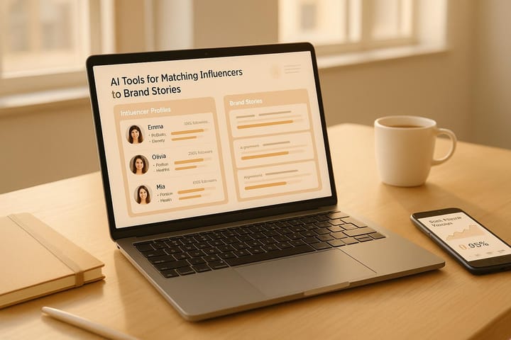 AI Tools for Matching Influencers to Brand Stories