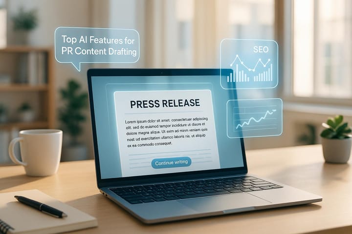 Top AI Features for PR Content Drafting